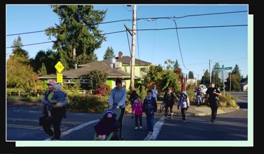 The Olympia City Council promotes the Intercity Transit Walk N Roll program by proclaiming October 2022 as Walk to School Month.
