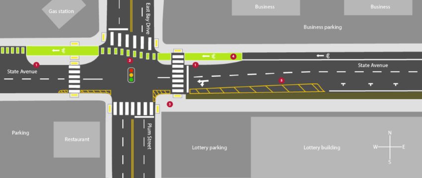 Watch out for roadwork along Ste Avenue next week.
