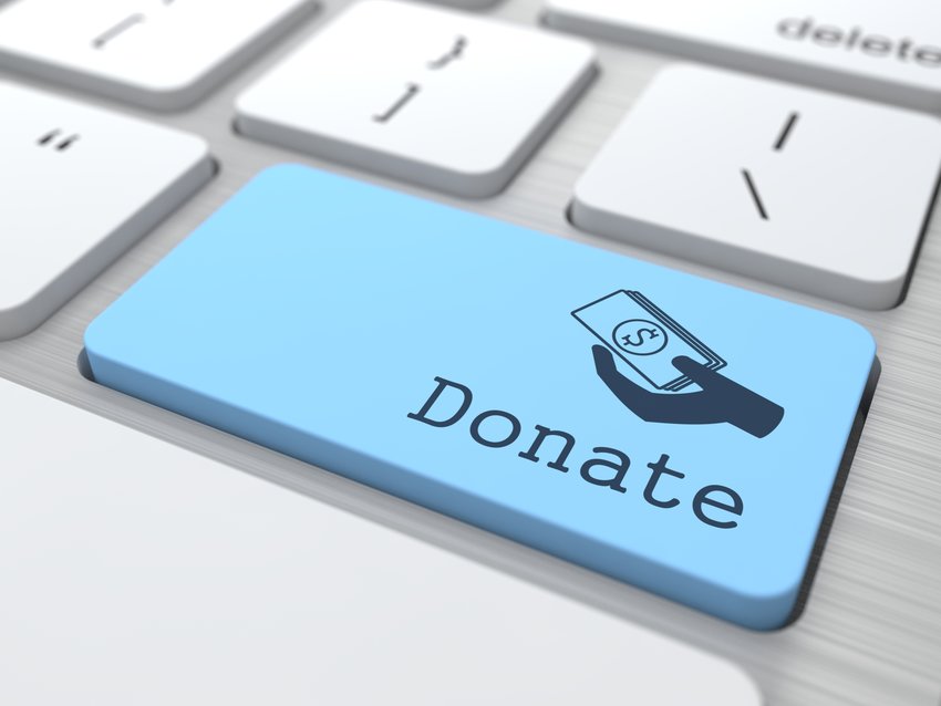 Donate Button, end of year deductions are coming up.