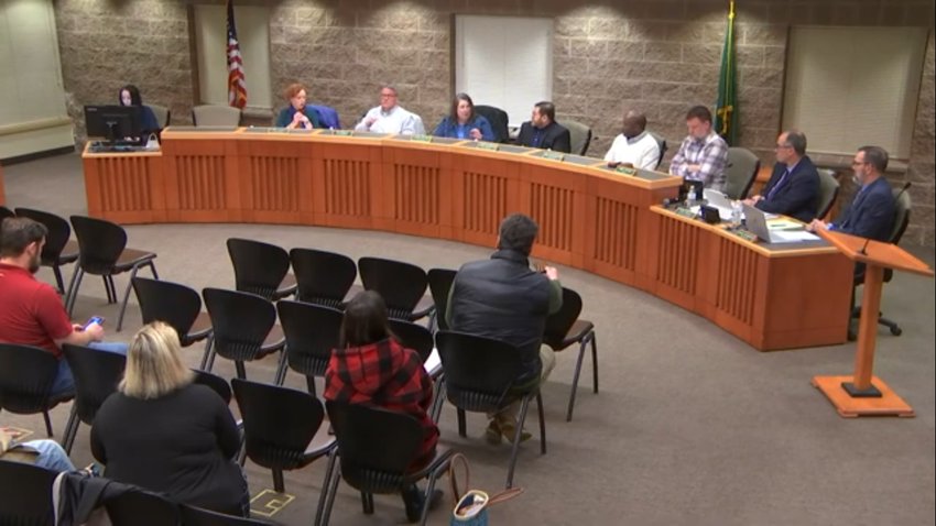 Lacey City Council deliberated about adding an appeal process to the revised sponsorship policy of the park department.
