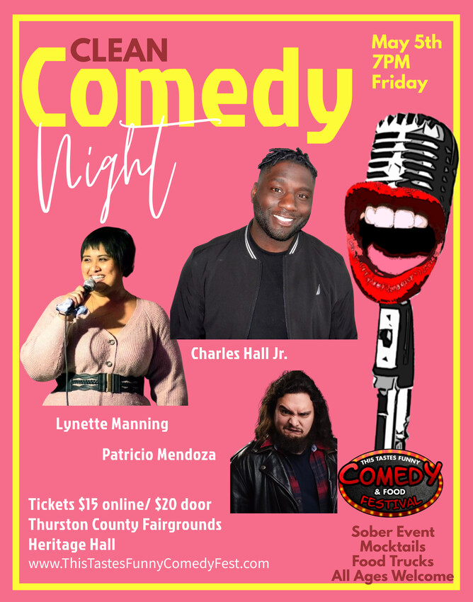 Clean Comedy Night with Charles Hall Jr., Lynette Manning, and Patricio ...