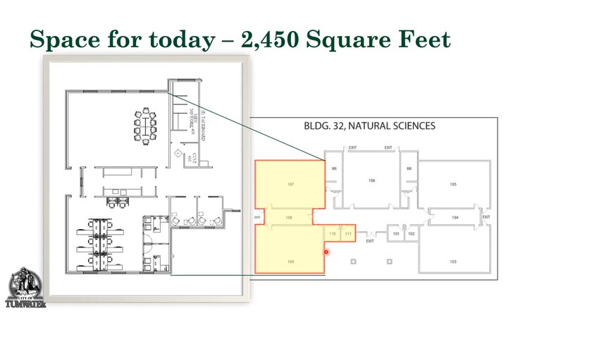 The water resources department would rent three rooms with a combined floor space of 2,400 square feet in the natural sciences building of South Puget Sound Community College.