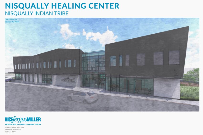 The upcoming Nisqually Medical Facility is a two-story, 21 750-square-foot building.