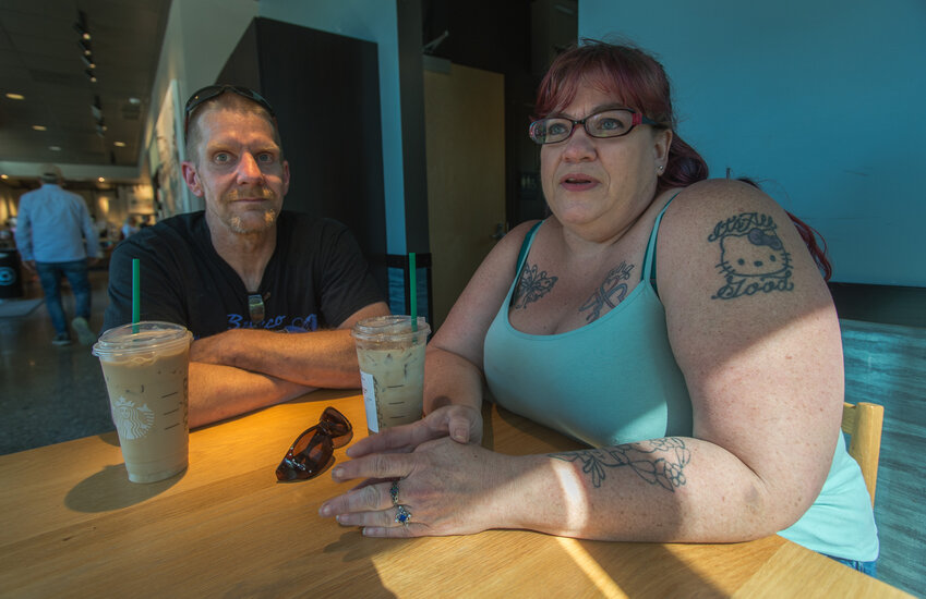 Jason Crisp and Joetta Moak-Crisp have faced homeless, overcame it, and are now facing it again.