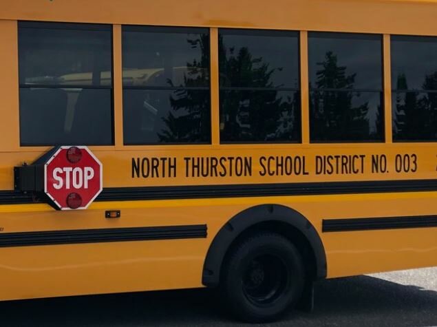 North Thurston School District is investigating claims against one of its school-bus drivers.