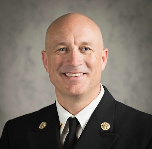 Olympia Fire Department&rsquo;s new Fire Chief, Matt Morris.