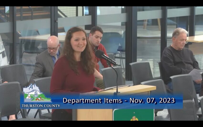 Leah Landon, Criminal Justice Regional Program Manager, presented the resolution for the county to join Justice Counts.