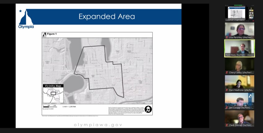On Tuesday, November 21, 2023, the Olympia City Council approved the expansion of OMC 9.16.180 boundaries to the east side street to address the sidewalk blocking related to homelessness.
