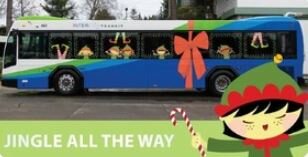 As a tradition, Intercity Transit offers free rides on their Jingle buses and dial-a-lift van.
