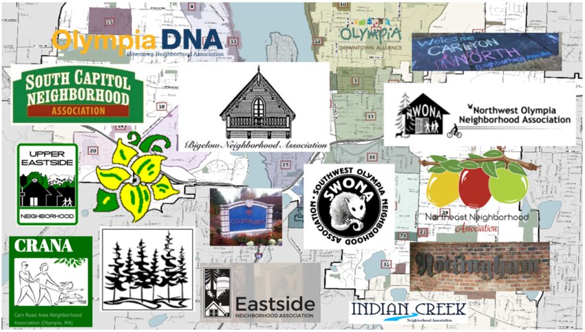 Olympia has more than 30 Recognized Neighborhood Associations.