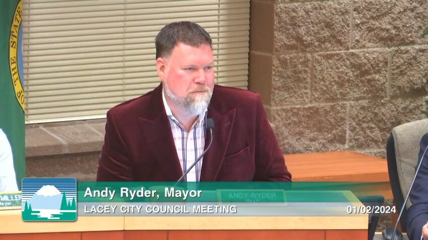 Mayor Andy Ryder was reelected to his sixth term as Lacey City mayor.