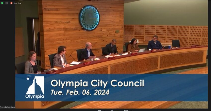 The Olympia City Council meeting approved the 2024 work plans for the Land Use and Environment Committee, Community Livability and Public Safety, and Finance Committee on Tuesday, February 6, 2024.
