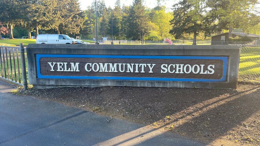 Yelm Community Schools sign