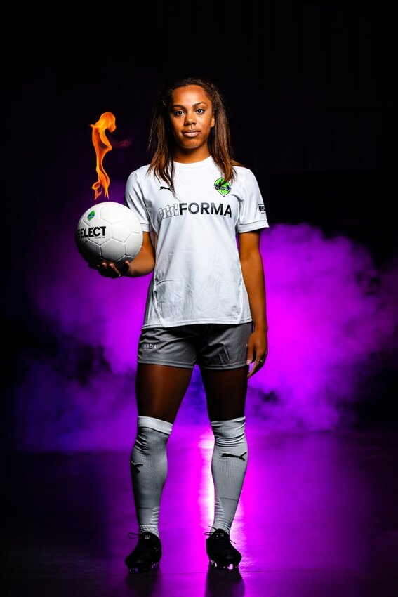 The girl on fire, Mariah Lee, returns to FC Olympia after her professional soccer spell in Australia