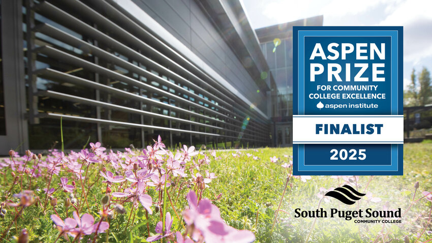 The Aspen Institute named South Puget Sound Community College (SPSCC) again as a finalist for the 2025 Aspen Prize for Community College Excellence.