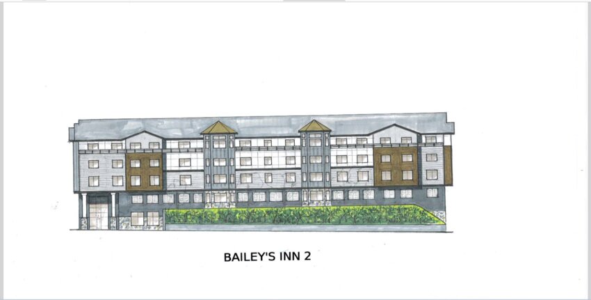 The Bailey's Inn Phase II site plan was presented at the Olympia Site Plan Review meeting on Wednesday, Jan. 8, 2024. The project aims to build a four-story residential building with 82 units.
