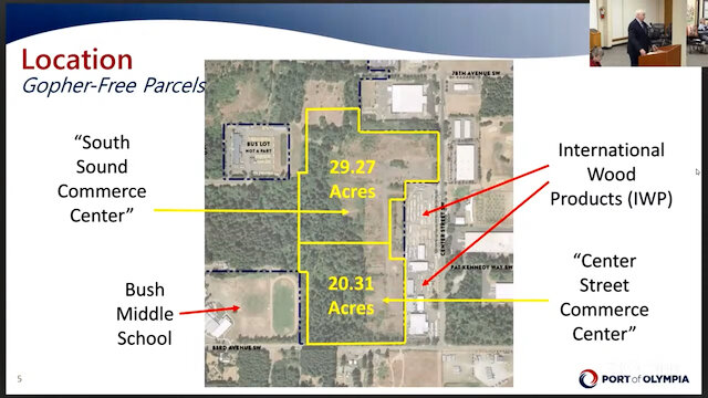 Panattoni Development Company plans to begin development of the 29.27 acre South Sound Commerce Center