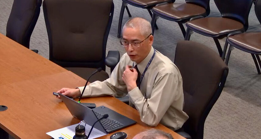 City of Lacey Finance Director Troy Woo presented Lacey&rsquo;s preliminary 2024 year-end financial report during a city council work session on Tuesday, April 8, 2025.