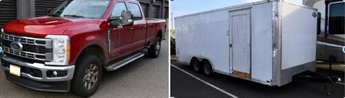 The Thurston County Sheriff's Office is looking for video footage of the truck above, which is connected to the murder of Marcia Norman of Tenino.