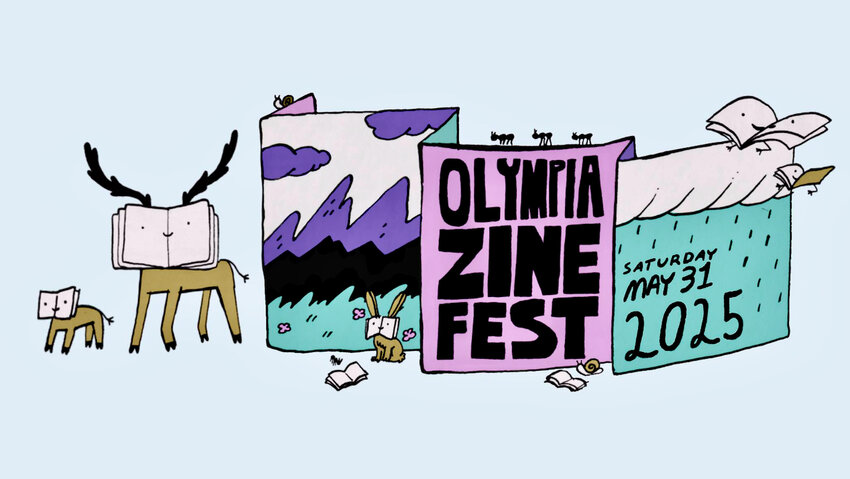 Do you want to learn about small-scale handmade creations called zines? Visit the Olympia Zine Fest on May 30-31, 2025.