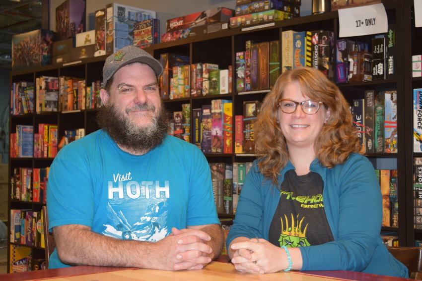 JD Merritt and his wife Jessica Merritt are the owner-operators of Battlehops Brewing in Katy.