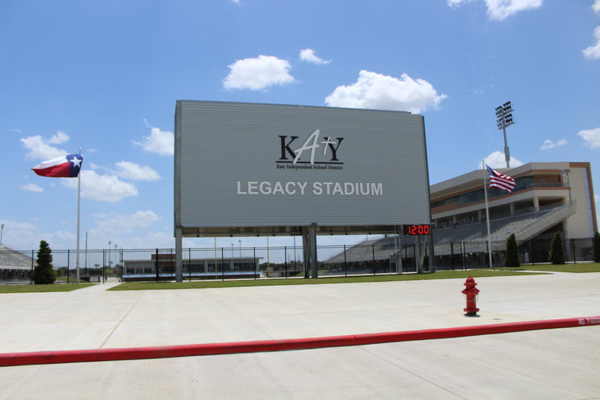 Katy ISD announced Thursday morning that Legacy Stadium will be home to a drive-through testing center for COVID-19 for at least the next 30 days. The site is not open as yet and Harris County officials said in a press conference that supplies are on the way to open centers throughout the county.