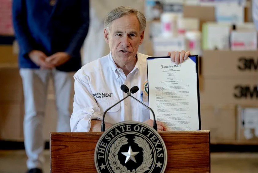 Gov. Greg Abbott announced an executive order Tuesday regarding the coronavirus during a press conference in Austin. He issued another order Thursday.