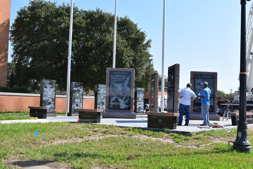 Waller County finished the installation of its new veterans memorial Sept. 16. The veteran-run project has been in development since before 2014.