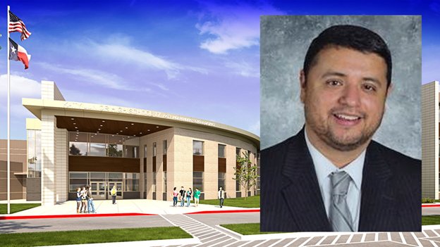 David Paz will be the new principal at Bill and Cindy Haskett Junior High School which is currently under construction at 25737 Clay Road near the intersection of Clay and Katy Hockley roads. The new facility is estimated to have a cost of about $65.6 million and the district is planning on opening the campus for the 2021-22 school year.