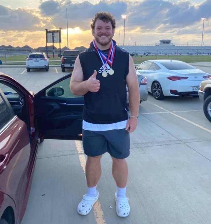 Taylor senior thrower Bryce Foster made a dominant impression at the District 19-6A track and field meet last week. Foster&rsquo;s mark of 210-feet, 10-inches in the discus is No. 1 in the nation and No. 3 all-time in Texas. His throw of 65-feet, 3-inches in the shot put ranks No. 2 in the nation.