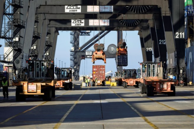 Port Houston operates the Bayport Container Terminal. Activity at the terminal has seen a steady increase this year and a great improvement over last year as an economic indicator, according to data from the port.