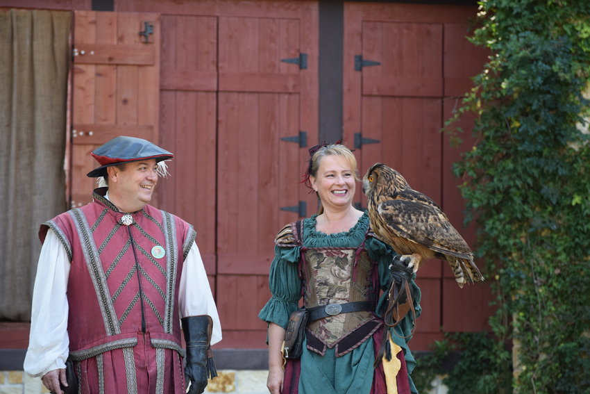 Birds of Prey returns for this year's Texas Renaissance Festival. The performers and even some of the trained raptors in the show have been touring various celebrations across the U.S. for 30 years or more and educate the audience while wowing them with aerial displays.