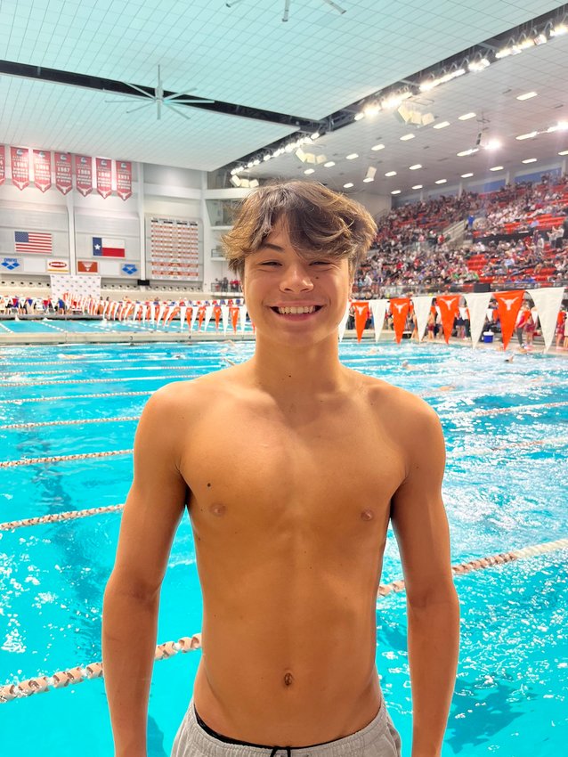 Taylor's Nick Schmid finished third in the 100-yard fly at the Class 6A swimming and diving state meet.