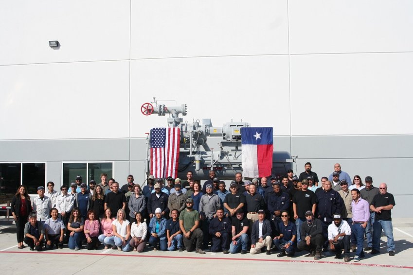 Mayekawa celebrated the manufacture of its first compressor at its Brookshire plant by holding a special event for its team members.