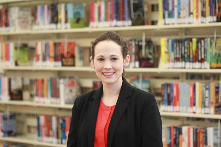 Elizabeth Boggs, a 2011 Taylor High School graduate, is the Kaby Public Library branch manager. She took over the role on Aug. 1.