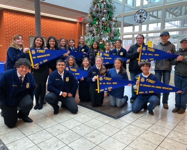 Students in the Royal High FFA competed at the Nov. 19 FFA Area 11 Leadership Development Event Competition.