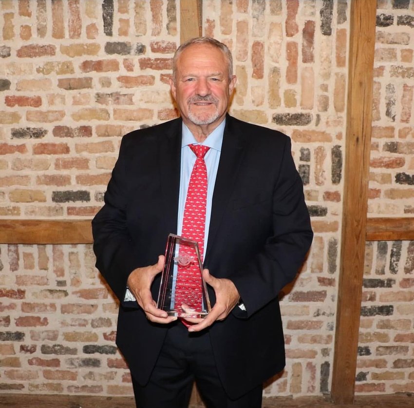 The West I-10 Chamber of Commerce honored Royal ISD Superintendent Rick Kershner at its 20th annual appreciation awards banquet, held Feb. 2 at Beckendorff Farms, 28533 Morton Road. The chamber honored Kershner for his career, which has been dedicated to helping students be successful.