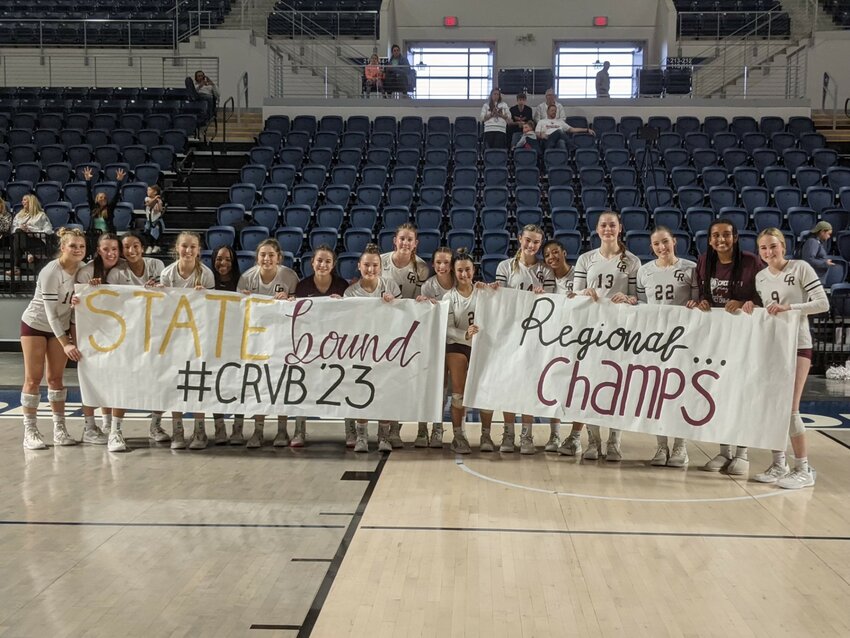 Cinco Ranch clinched its first state tournament appearance since 2009 with a three sets to one win over Seven Lakes in the Region III 6A Final at Delmar Fieldhouse on Saturday.