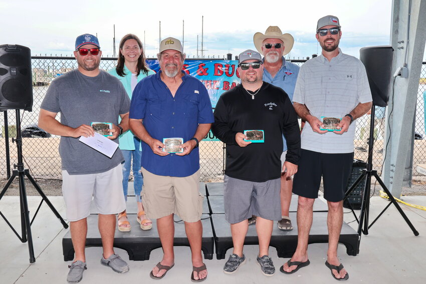 Team CIT captured the Grand Champion team title during the Fort Bend Fair Association&rsquo;s Boots and Buckles fishing tournament in 2023.