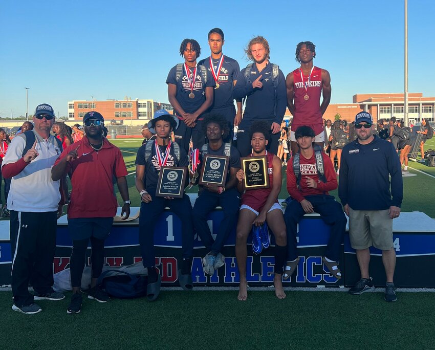 The Tompkins boys won their fourth straight district title.