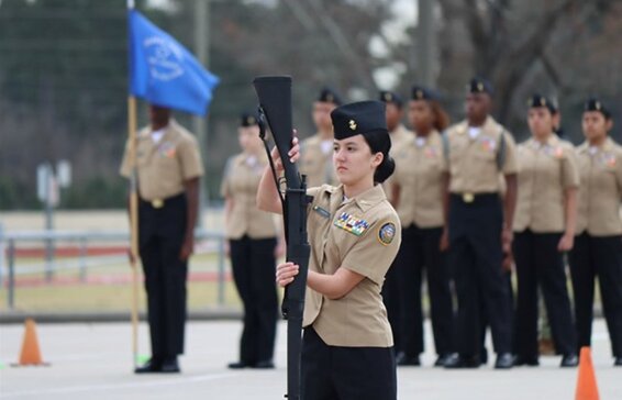 Katy ISD&rsquo;s Navy JROTC Unit based at Mayde Creek High School took a number of honors at the January Magnolia High School JROTC Drill Competition.