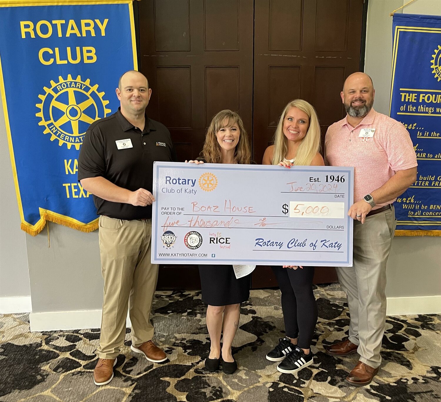 Rotary Club of Katy awards quarterly grants