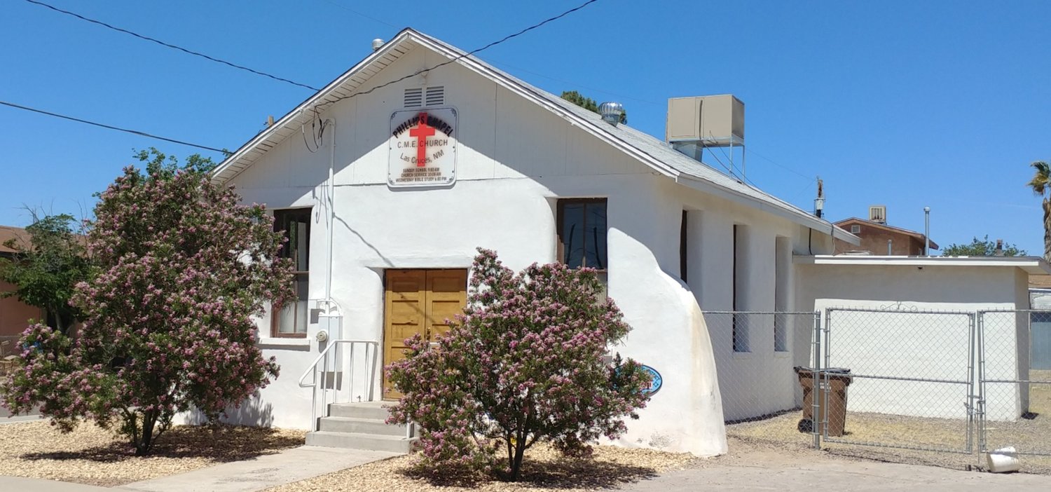 Phillips Chapel, 638 N. Tornillo St., is situated in the Mesquite Historic District.