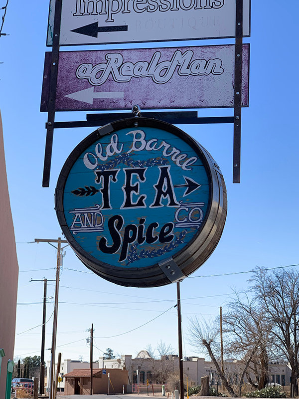 Old Barrel Tea & Spice Company is at 2290 Calle de Parian in Mesilla.