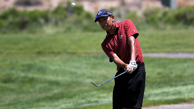 Garrison Smith, a sophomore, was the model of consistency with a 3-under par score over three days.