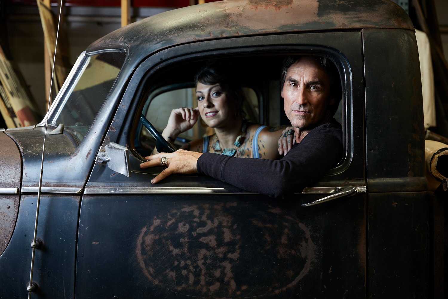 Mike Wolfe and Danielle Colby of “American Pickers”