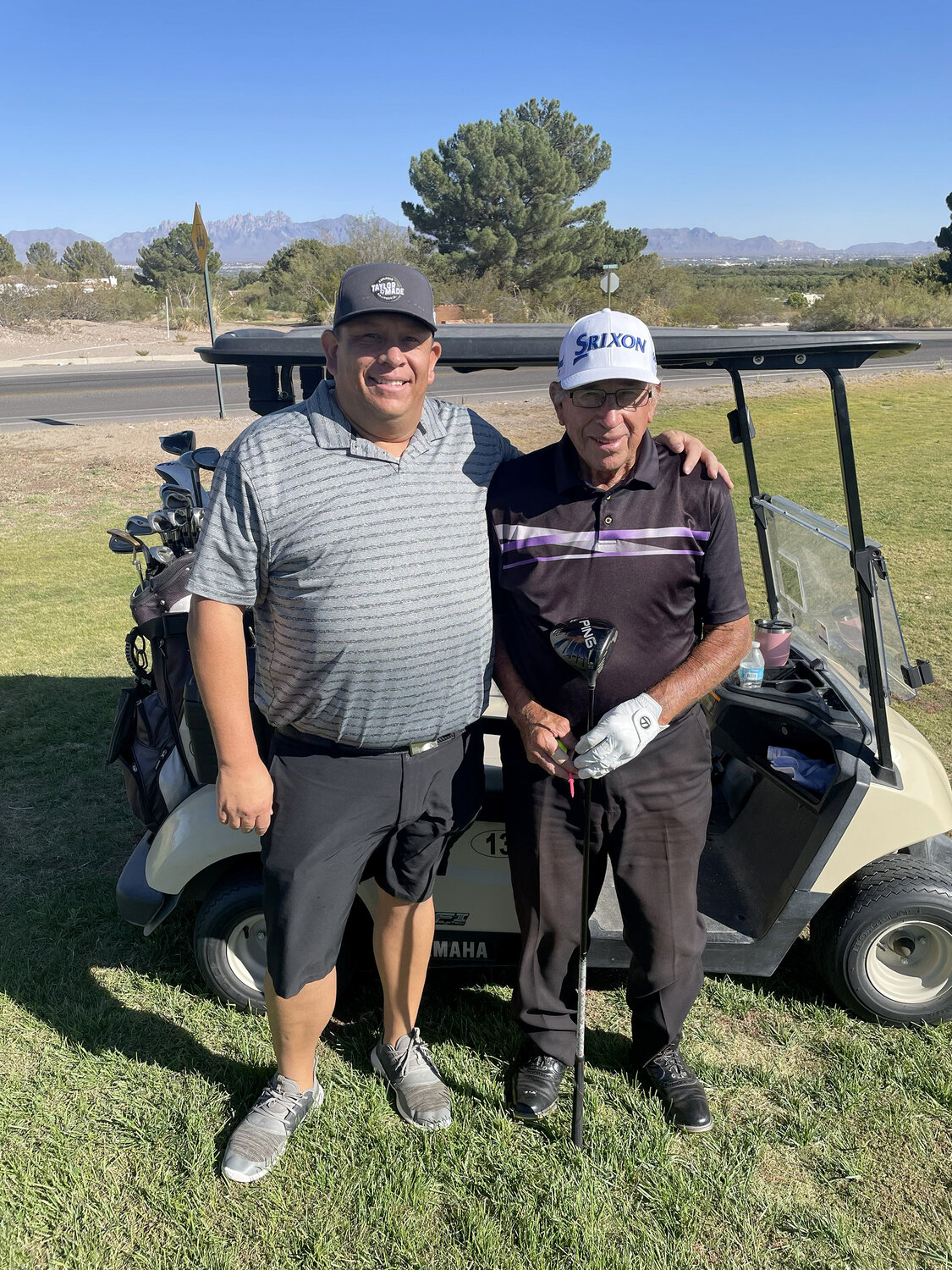 Linked to his grandparents through golf