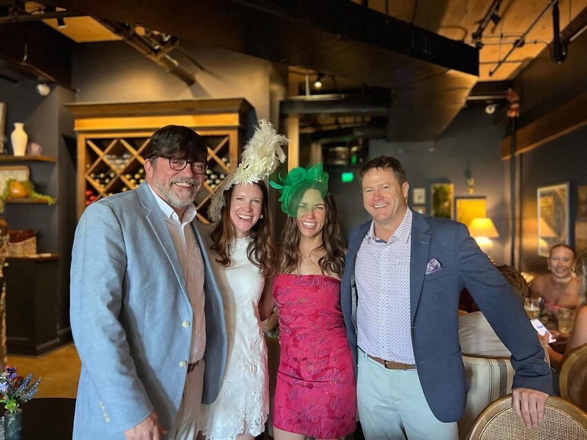 Pictured, from left, are John Jackson, Sydney Murphy, Leigh Ann Watson and Adams Garner.