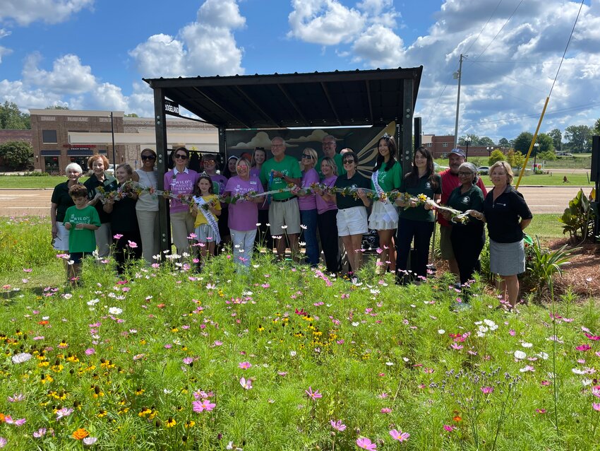 Ridgeland officials hold a ribbon-cutting ceremony Tuesday at the city’s Wildflower Park.