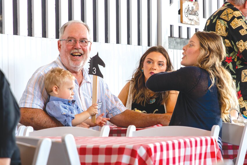 Bidding was spirited at the 22nd annual Barn B-Que - for a good cause.